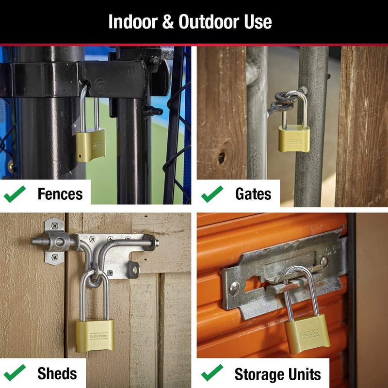 Master Lock 175 Resettable Set-Your-Own Combination Lock