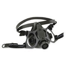North Safety Products Half Mask Respirators, Large, Black