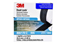 3M Dual Lock Reclosable Fastener MP3541/MP3542, Black, 1 in x 5 yd, Type 400/170