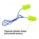 3M E-A-Rsoft Yellow Neons Corded Earplugs Large, Hearing Conservation 311-1251 in Poly Bag Large Size