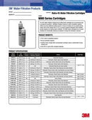 3M CFS9812X-S 9000 Series Retrofit Replacement Cartridge/Filter. Each