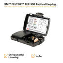 3M PELTOR TEP-100 Tactical Digital Earplug