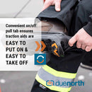 Due North GripPro Spikeless Ice Cleats - Perfect for Transitioning Between Indoor/Outdoor Surfaces - 22 Hi-Vis Chevrons for Maximum Grip