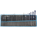 JET Punch and Chisel Set - with Storage Pouch - 24 Pieces