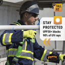 Pioneer High Visibility Safety Work Cotton Coveralls - Action Back, Elastic Waist