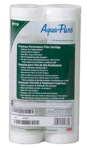 PK/15 Pairs: 3M Aqua-Pure AP110 Whole House Standard Diameter Replacement Filters