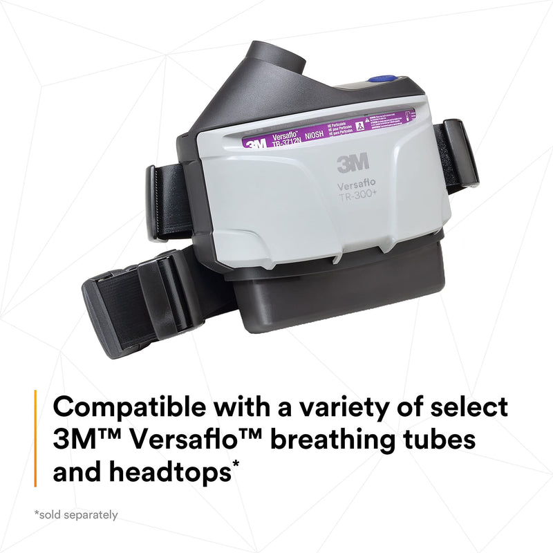 3M™ Versaflo™ PAPR Assembly TR-307N+, with Easy Clean Belt and High Capacity Battery 1 EA/Case