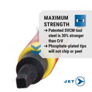 JET Insulated Screwdriver Set - VDE Certified - 9 Pieces