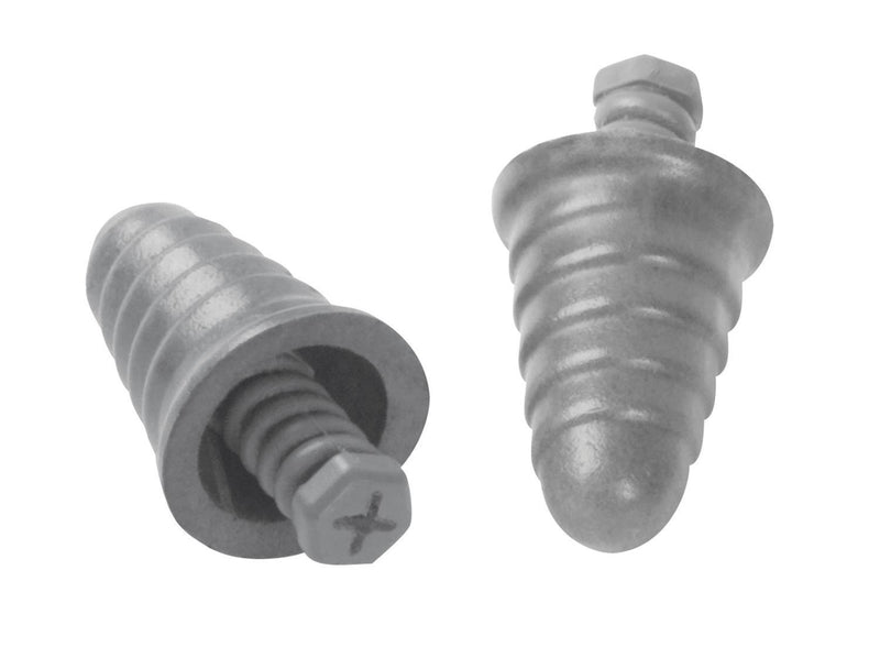 PK/40: 3M E-A-R Skull Screws P1300 Push-to-Fit Uncorded Earplugs
