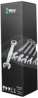 WERA 05020013001 Joker Combination Wrench-Set, 11 Pieces