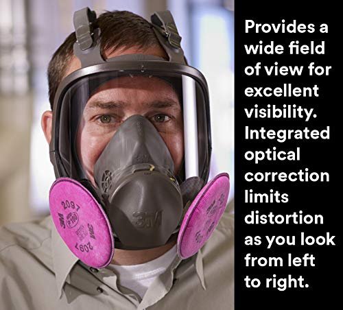 3M Mold Remediation Respirator Kit 68097, Respiratory Protection, Medium (1 Kit)
