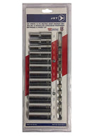 JET 12-Piece 3/8-inch Drive Metric, Deep, 12 Point, Chrome Socket Set, 601236