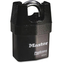 6321 Master Lock Boron Shackle Pro Series Padlock - Keyed Different - Steel Body, Hardened Boron Alloy Shackle, Iron Shroud - Black