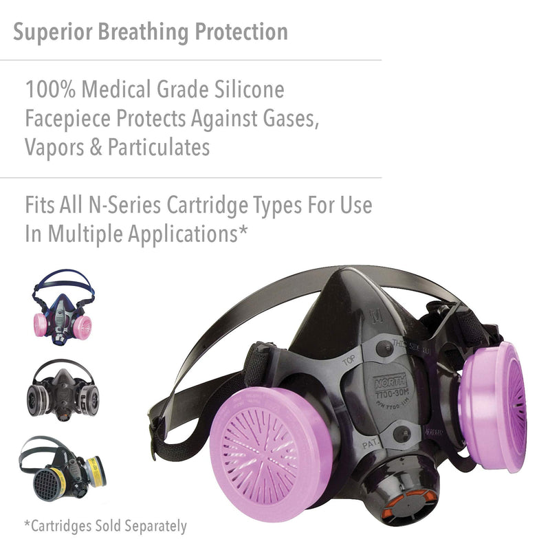 Honeywell North 770030M Half Mask Respirator