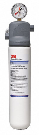 3M Water Filtration Products 3/8" NPT Polypropylene Water Filter System, 1.5 gpm, 125 psi