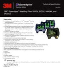 3M SPEEDGLAS HELMET 9100WITH AUTO DKNG FILTER 9