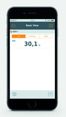 Testo 0560 1805 805I Infrared Thermometer Smart and Wireless Probe, 1" Height, 1" Width, 6" Length