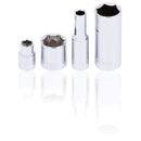 JET 30-Piece 3/8-inch Drive Metric, 6 Point, Ratchet Wrench Chrome Socket Set, 600234