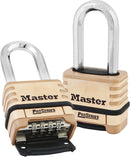 Master Lock 470-1175DLH Proseries Resettable Combination Locks, Carded, 3/8" Diameter, 15/16" Length x 15/16" Width, Multicolor