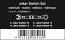 JOKER SWITCH 4PC METRIC RATCHETING COMBO WRENCH SET