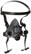 Honeywell 550030L 5500 Series Low Maintenance Half Mask Respirator, 1/2 Mask, Large (Pack of 12)