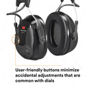 3M PELTOR ProTac III Headset, Black, Headband