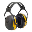 PK/4: 3M X2A Peltor Black and Yellow Model X2A/37271(AAD) Over-The-Head Hearing Conservation Earmuffs, English, 9.6642 fl. oz, Plastic, 5.7" x 4.5" x 8.2"