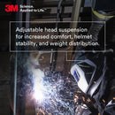 3M Adflo PAPR and 3M Versaflo M-Series Helmet Kit with 3M Speedglas Welding Shield, 38-1101-00SW, Li-ion Battery, Black