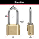 Master Lock 175 Resettable Set-Your-Own Combination Lock