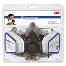 4/Pack 3M 6211Pa1-A/R6211 Paint Spray Respirator