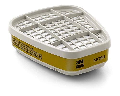 3M Multi Acid Gas/Organic Vapor Cartridge 6006, Respiratory Protection 60/Case