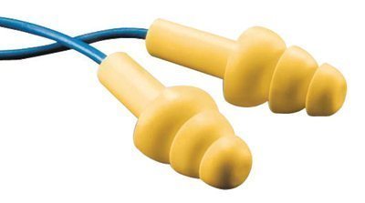 3M Personal Safety Division 247-340-4007 E-A-R Ultrafit Metal Detectable Corded Earplugs, Hearing Conservation 340-4007 In Poly Bag 400 Pr-Case by 3M