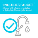 Aqua-Pure(R) Under Sink Water Filtration System, Model AP Easy Complete