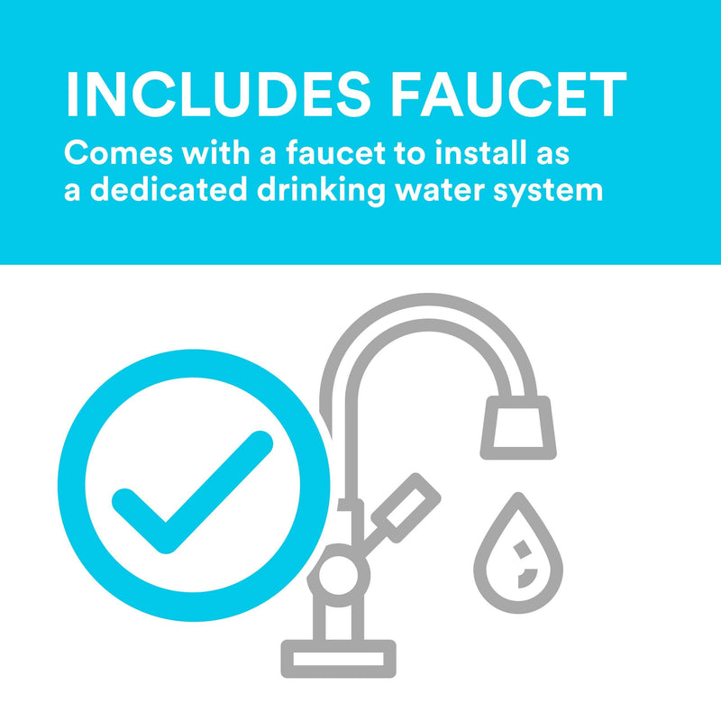 Aqua-Pure(R) Under Sink Water Filtration System, Model AP Easy Complete