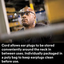 3M E-A-R Classic Soft Corded Earplugs 311-6001
