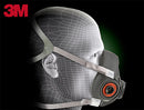 3M Half Facepiece Reusable Respirator 6200, Medium
