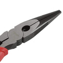 Milwaukee 48-22-6101 8-Inch Long Nose Pliers with Reaming Head and Onboard Fish Tape Pulling