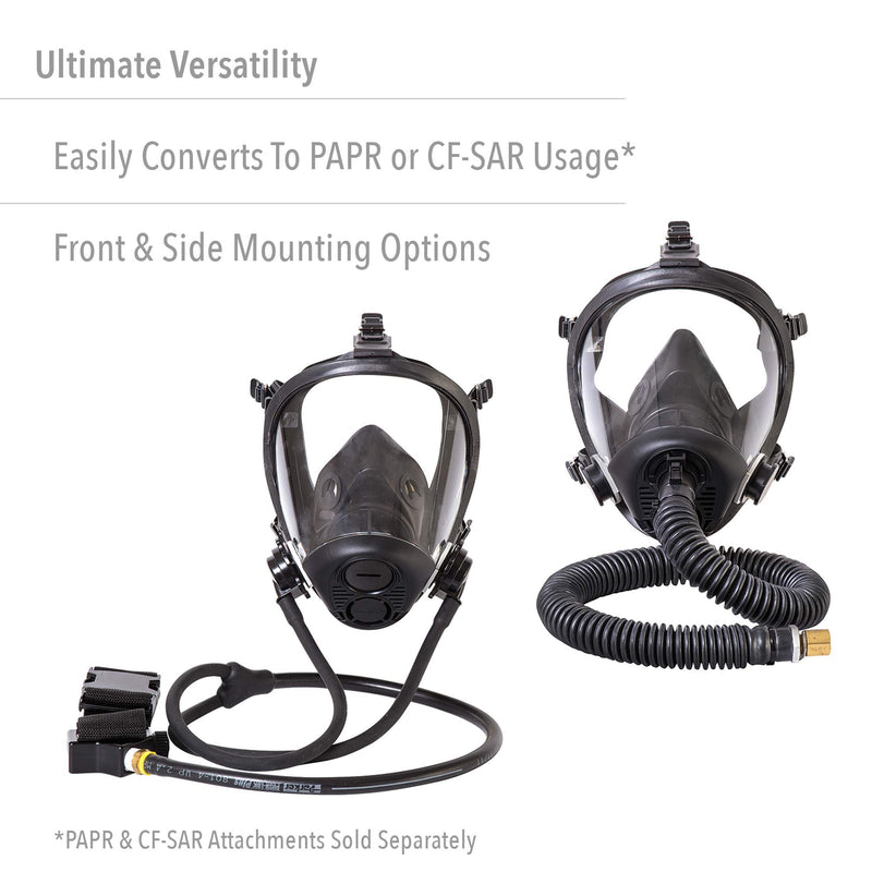 Honeywell North RU6500 Series Niosh-Approved Full Facepiece Silicone Respirator