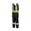 Insulated Waterproof Overall Safety Bib Pants - Easy Boot Access