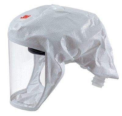 PK/15: 3M Versaflo S-133L-5 Headcover with Integrated Head Suspension, White, Medium/Large