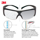 3M™ SecureFit™ Protective Eyewear 600 Series, SF613AS, SmartLens Photochromic Anti-Scratch Lens, Pack of 20