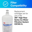 3M High Flow Food Service Commercial ReplICE140-Sacement Cartridge HF40-S