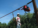 3M Protecta PRO-Line 1200101 3M Protecta 60' Horizontal Lifeline System with Two 6' Tie Off Adaptors and Carrying Bag