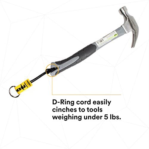 DBI/SALA Python, 1500009,D-Ring Cord W/Loop, Cinches to Tools Weighing Under 5-Pounds, 10-Pack