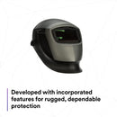 Case/3: 3M Speedglas 04-0100-20NC-CA Auto Darkening Welding Helmet (Sensitivity 4 Level TIG10A & MIG/MAG, Stick)