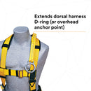 3M DBI-SALA 18" Polyester Web D-Ring Extender