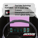 Jackson Safety 46250 Translight+ 555 Series Premium Auto Darkening Welding Helmet, 3.23" x 3.86" Viewing Area, Black
