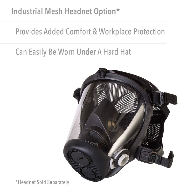Honeywell North RU6500 Series Niosh-Approved Full Facepiece Silicone Respirator