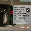 JACKSON SAFETY GPL530 Premium Safety Goggles with detachable Faceshield