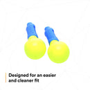 3M™ E-A-R™ Push-Ins Uncorded Earplugs, 318-1002, yellow/blue, 200 pairs